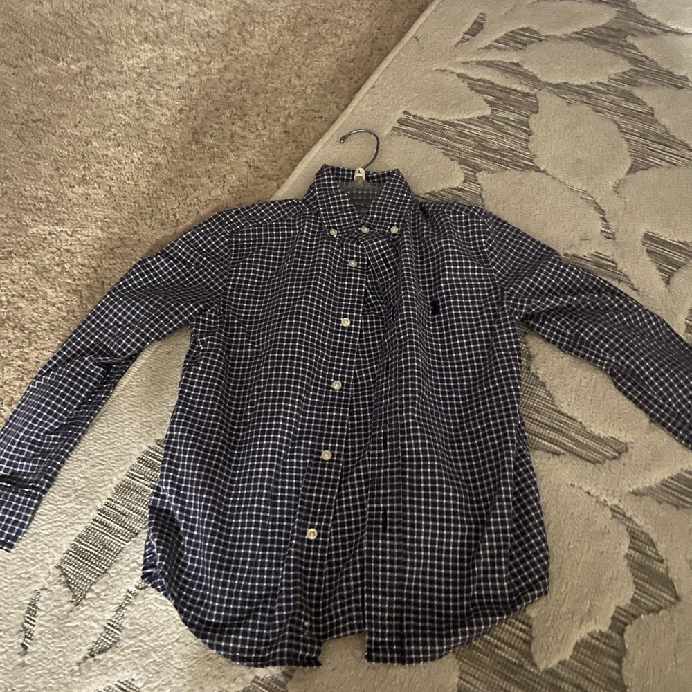 Little Boy’s Polo Long Sleeve Button Up. Size 6.